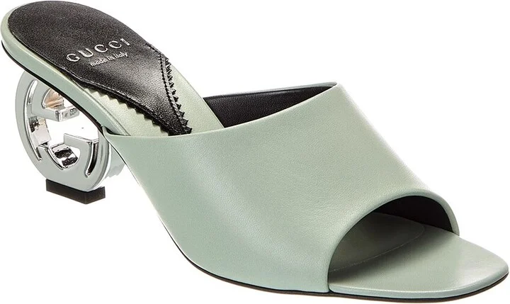 Gucci Interlocking G Leather Sandal