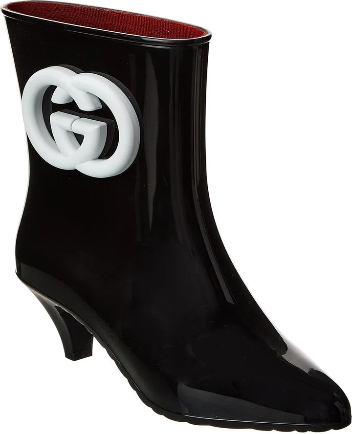 Gucci Interlocking G Rubber Bootie