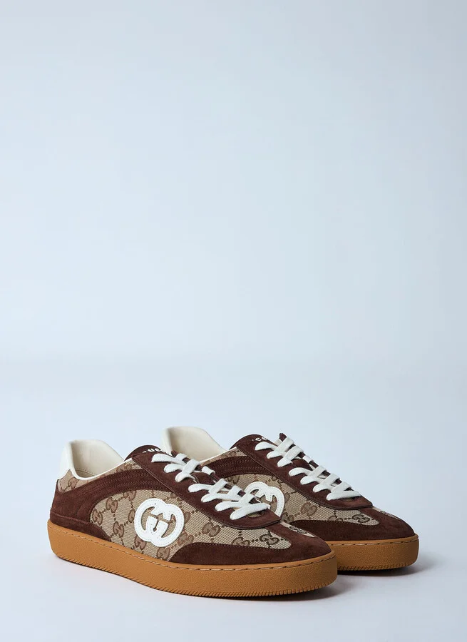 Gucci Interlocking G Sneakers - Man Sneakers Brown Uk - 11 - Image 2