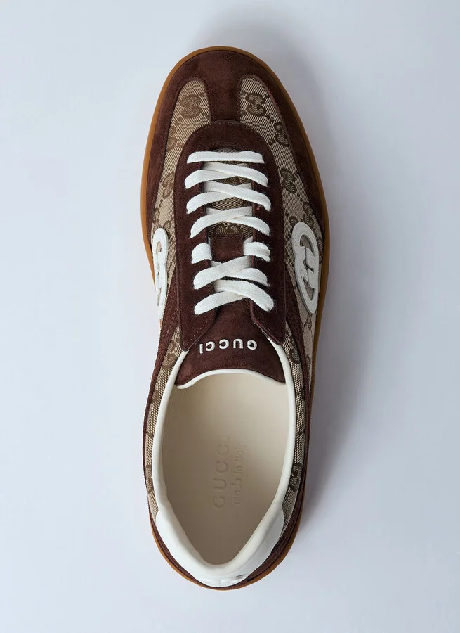 Gucci Interlocking G Sneakers - Man Sneakers Brown Uk - 11 - Image 6