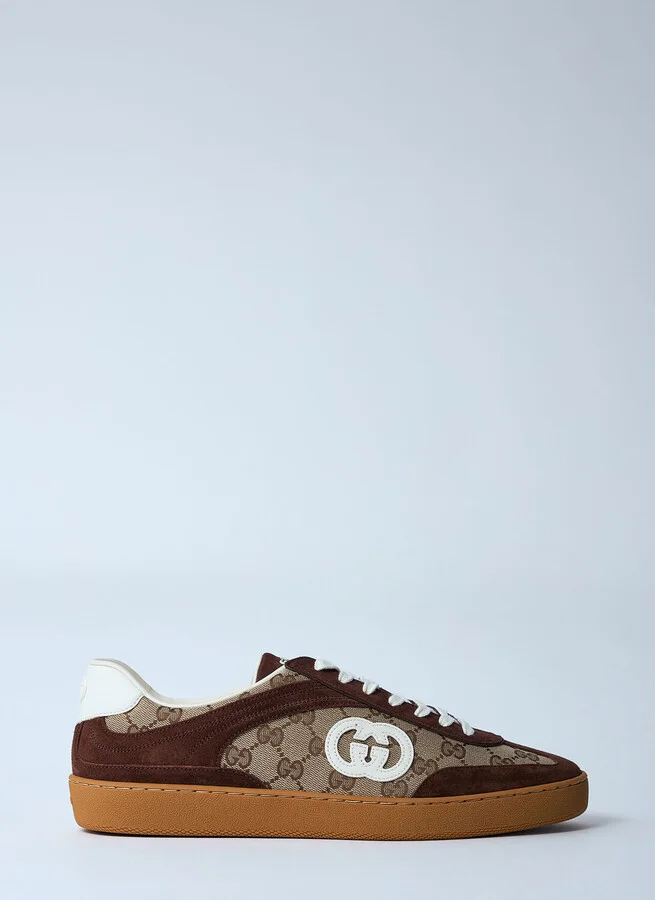 Gucci Interlocking G Sneakers - Man Sneakers Brown Uk - 11