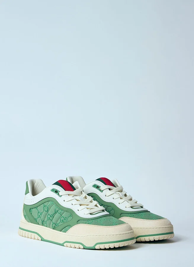 Gucci Interlocking G Sneakers - Man Sneakers Green Uk - 06 - Image 2