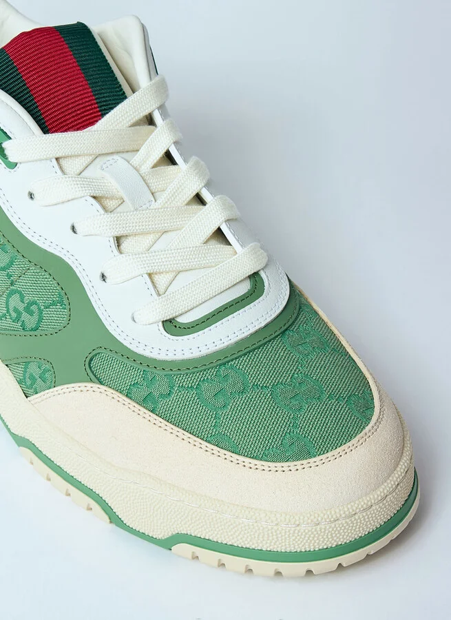 Gucci Interlocking G Sneakers - Man Sneakers Green Uk - 06 - Image 3