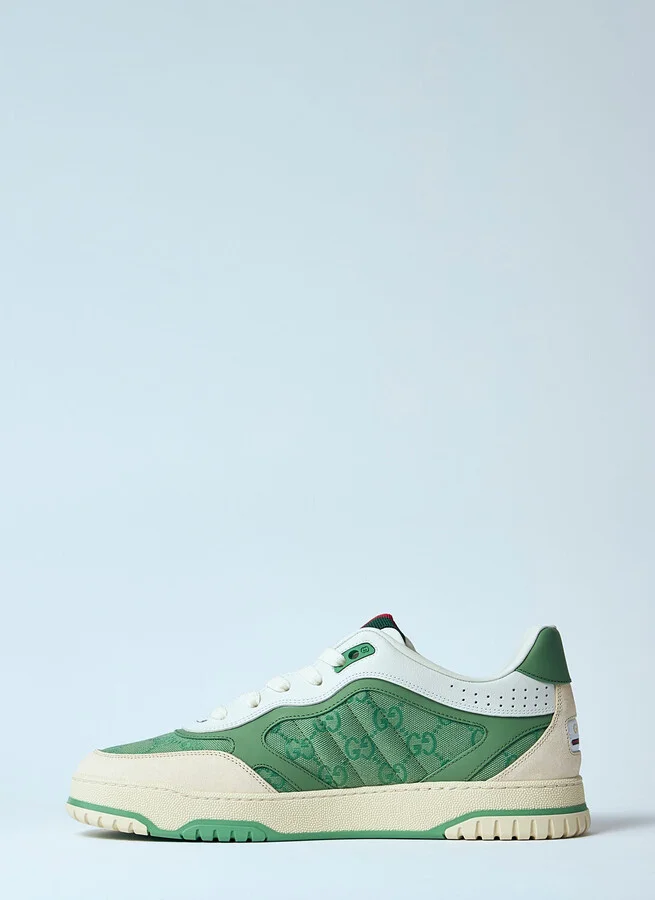 Gucci Interlocking G Sneakers - Man Sneakers Green Uk - 06 - Image 4