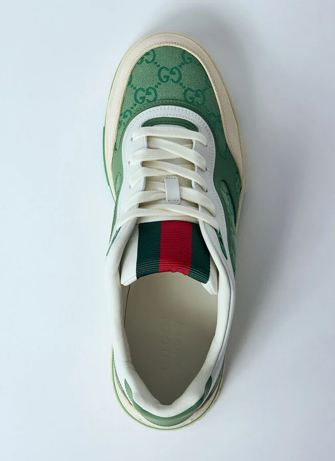 Gucci Interlocking G Sneakers - Man Sneakers Green Uk - 06 - Image 6