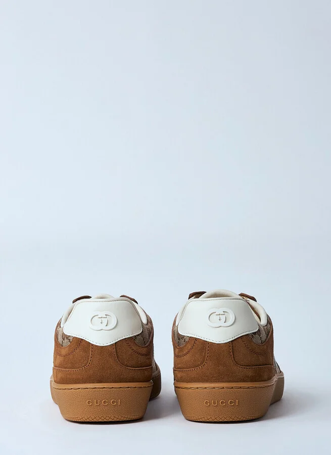 Gucci Interlocking G Sneakers - Woman Sneakers Beige Eu - 40 - Image 5