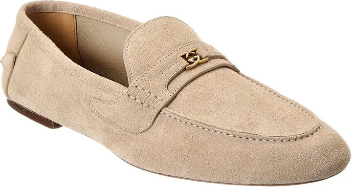 Gucci Interlocking G Suede Loafer