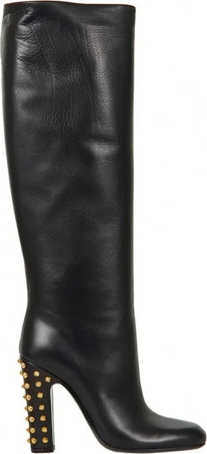Gucci Jacqueline Studded Heeled Boots