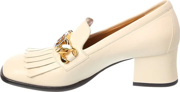 Gucci Jeanne Leather Pump - Image 2