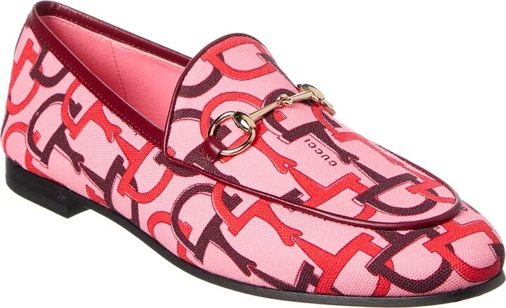 Gucci Jordaan Canvas Loafer