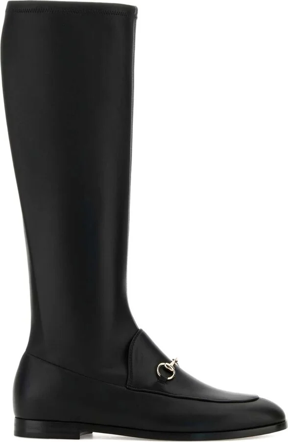 Gucci Jordaan Leather Boots