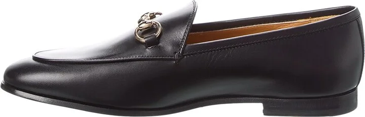 Gucci Jordaan Leather Loafer - Image 2