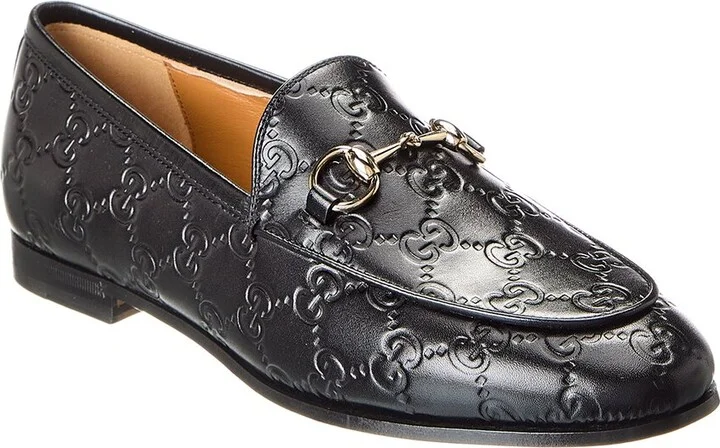 Gucci Jordaan Leather Loafer
