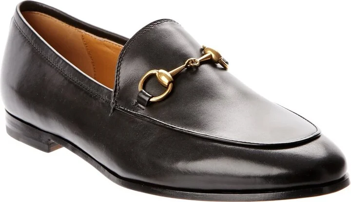 Gucci Jordaan Leather Loafer
