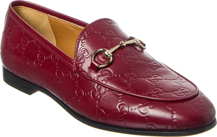 Gucci Jordaan Leather Loafer