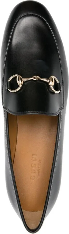 Gucci Jordaan Leather Loafers - Image 2