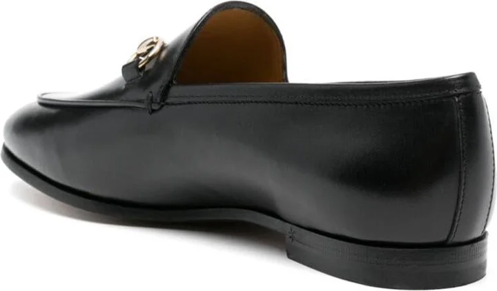 Gucci Jordaan Leather Loafers - Image 3