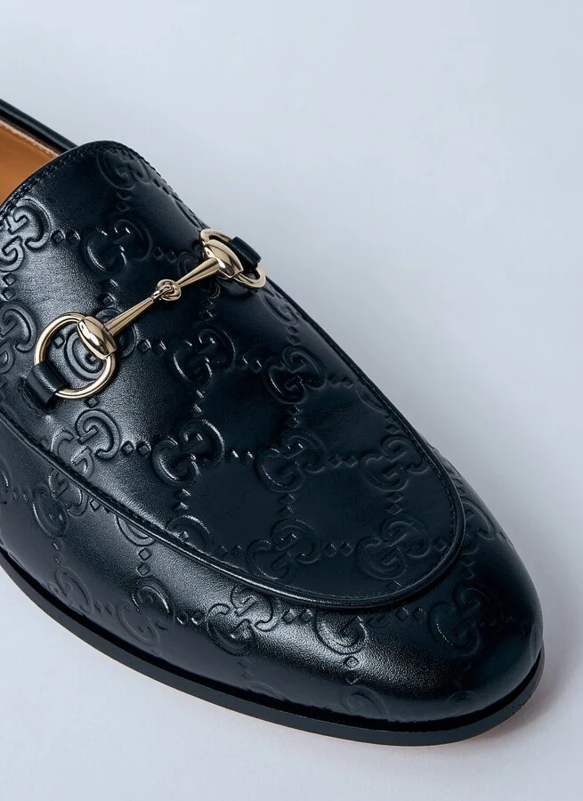 Gucci Jordaan Loafers - Woman Loafers Black Eu - 37 - Image 3