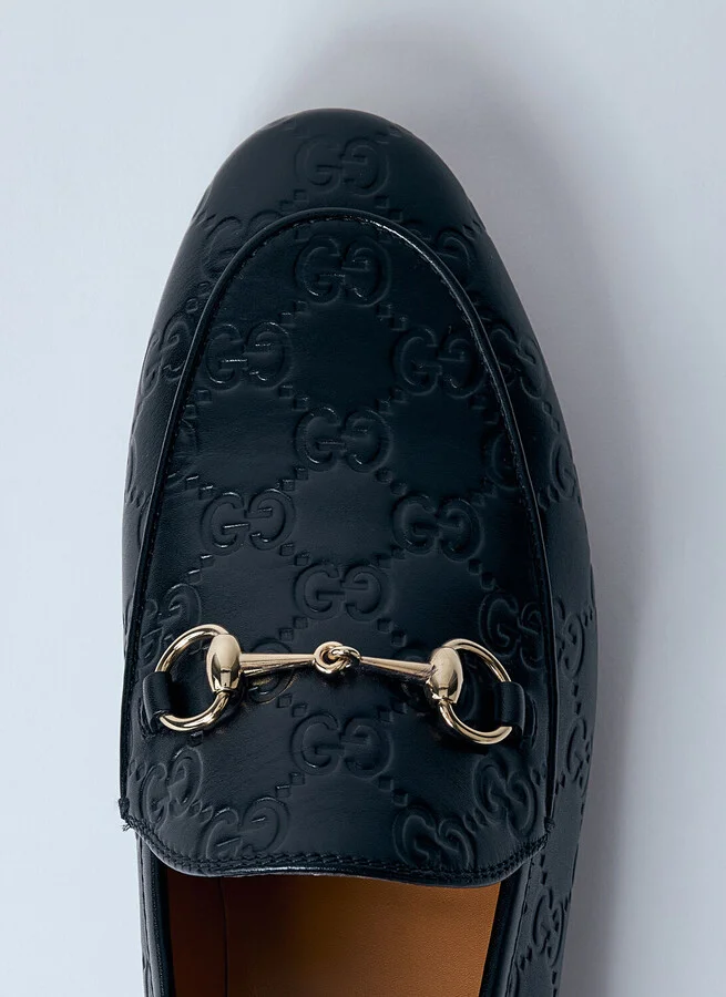 Gucci Jordaan Loafers - Woman Loafers Black Eu - 37 - Image 6