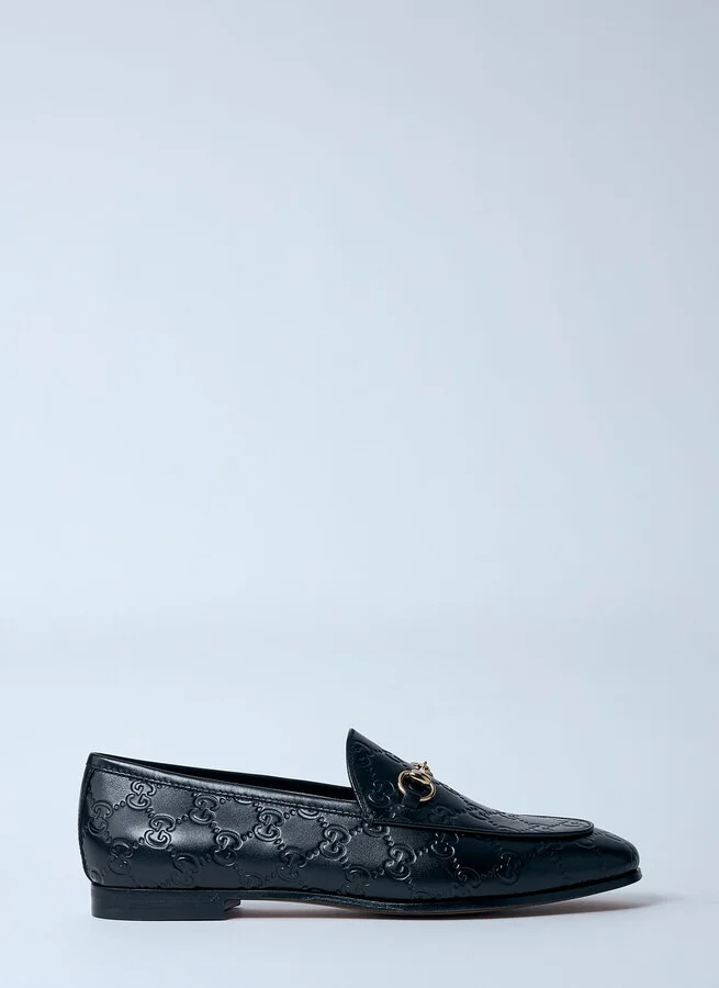 Gucci Jordaan Loafers - Woman Loafers Black Eu - 37