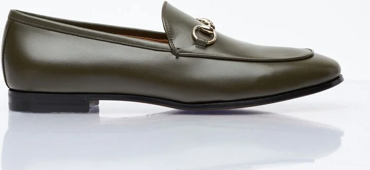 Gucci Jordaan Loafers - Woman Loafers Green Eu - 36