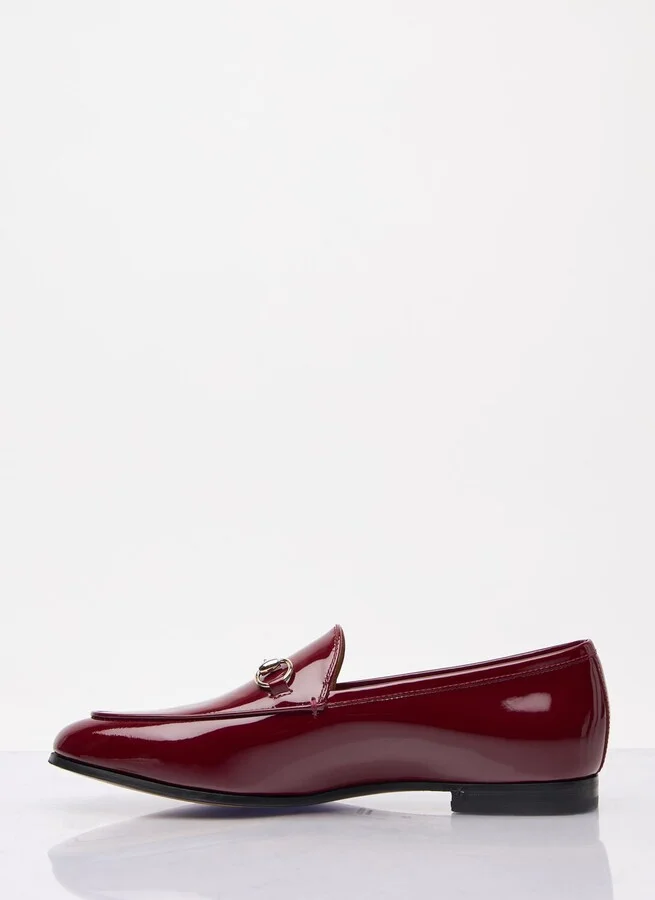Gucci Jordaan Loafers - Woman Loafers Red Eu - 38 - Image 4