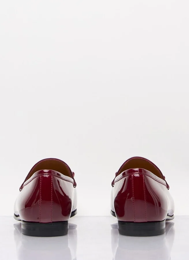 Gucci Jordaan Loafers - Woman Loafers Red Eu - 38 - Image 5