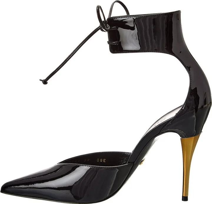 Gucci Knot Detail Patent Pump - Image 2