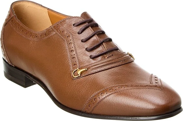 Gucci Lace-Up Leather Oxford