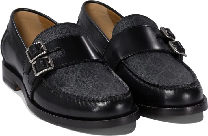 Gucci Leather Loafers - Image 2