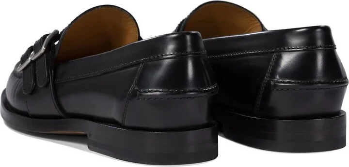 Gucci Leather Loafers - Image 4