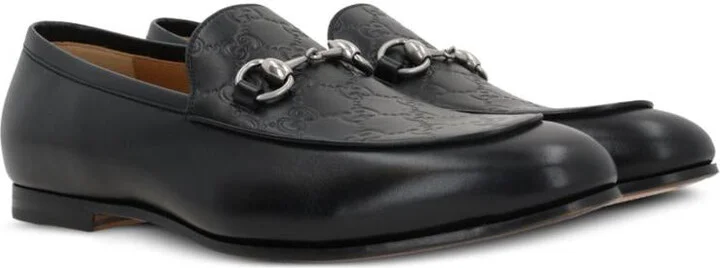 Gucci Leather Loafers - Image 3