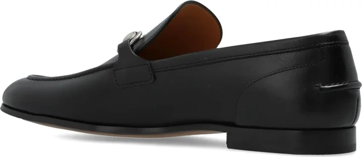 Gucci Leather Loafers - Image 5