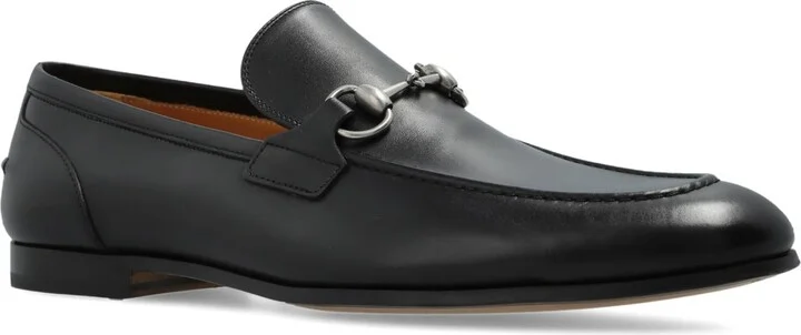 Gucci Leather Loafers - Image 4