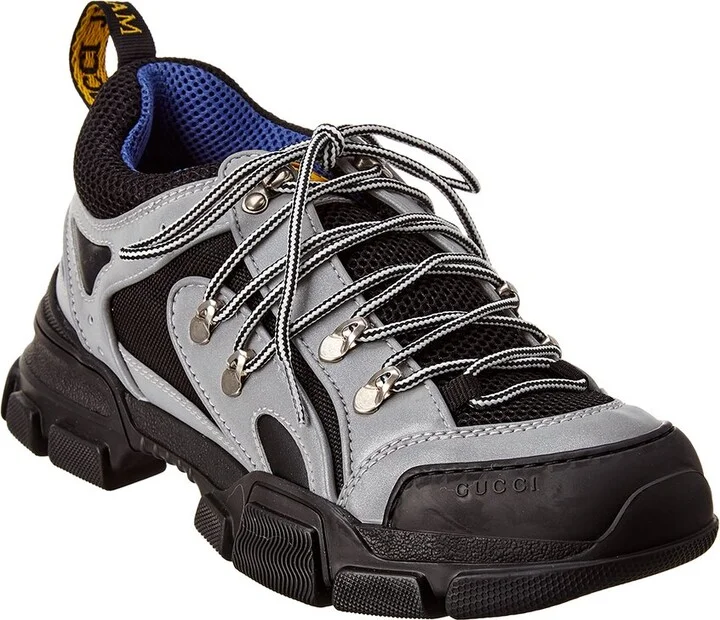 Gucci Leather & Mesh Sneaker