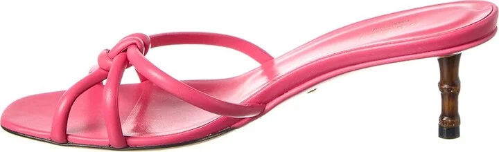 Gucci Leather Mule - Image 2