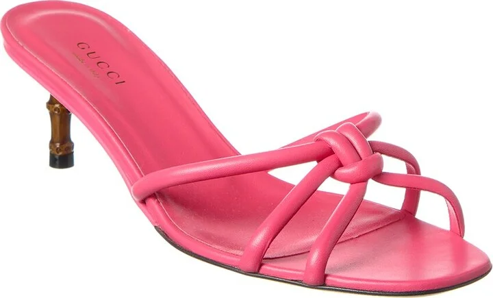 Gucci Leather Mule