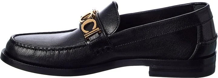 Gucci Logo Leather Loafer - Image 2