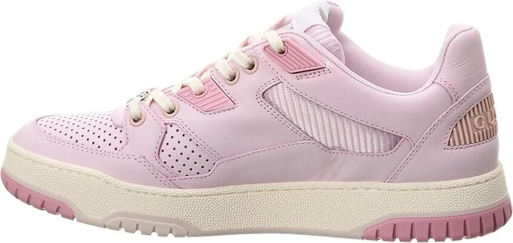 Gucci Logo Leather Sneaker - Image 2