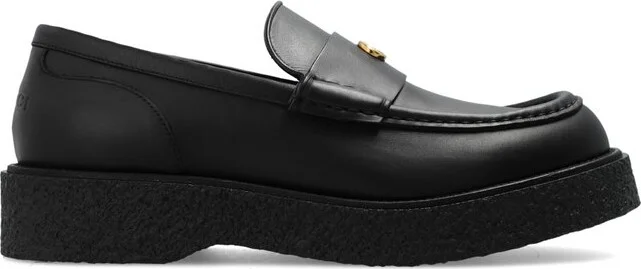 Gucci Logo Plaque Slip-On Loafers
