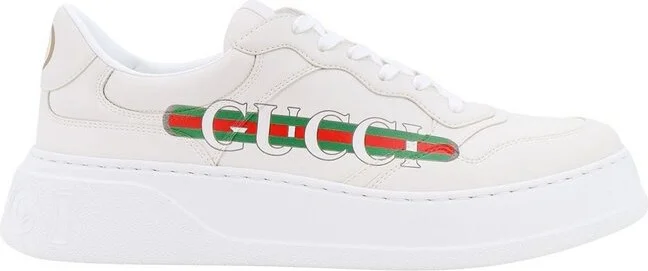 Gucci Logo Printed Low-Top Sneakers