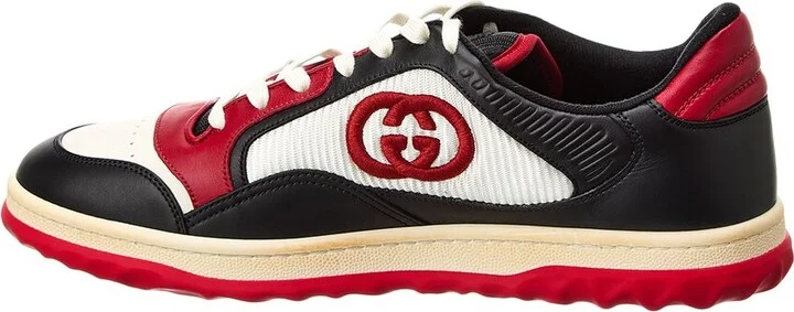 Gucci Mac80 Leather Sneaker - Image 2