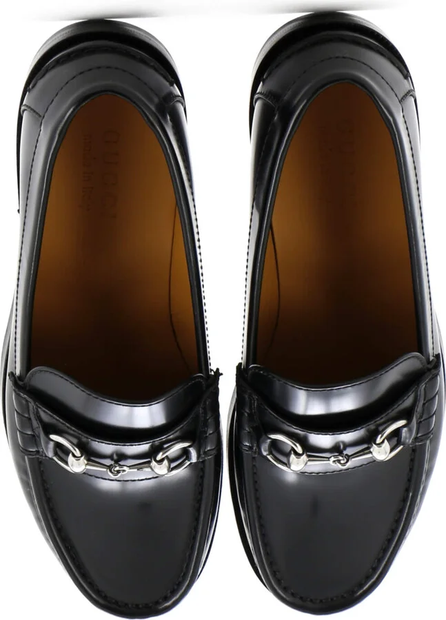 GUCCI Men's 1953 Horsebit Loafers Leather - Image 2