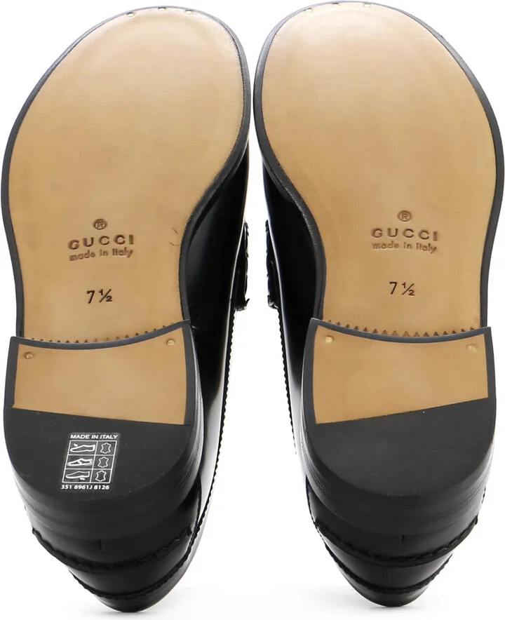 GUCCI Men's 1953 Horsebit Loafers Leather - Image 4