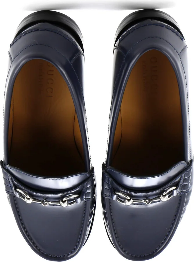 GUCCI Men's 1953 Horsebit Loafers Leather - Image 2