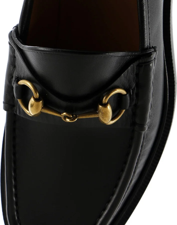 GUCCI Men's 1953 Horsebit Loafers Leather - Image 5