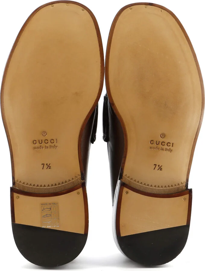 GUCCI Men's 1953 Horsebit Loafers Leather - Image 4