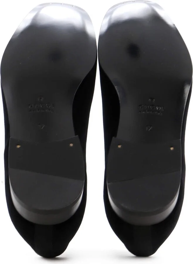 GUCCI Men's Gallipoli Horsebit Loafers Velvet - Image 4