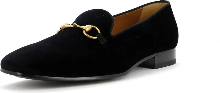 GUCCI Men's Gallipoli Horsebit Loafers Velvet