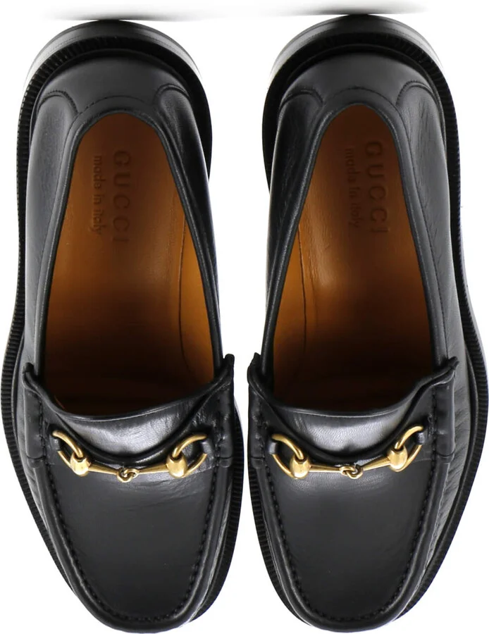 GUCCI Men's Horsebit Loafers Leather - Image 2